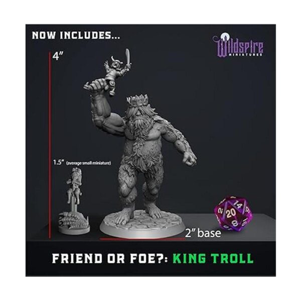 Wildspire Héroes animales y troll para miniaturas DND de_2