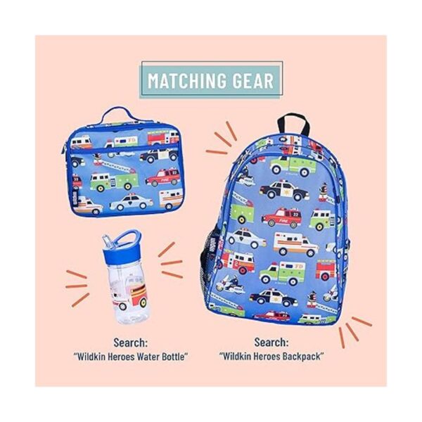 Wildkin Lonchera aislada para niños y niñas tamaño_4