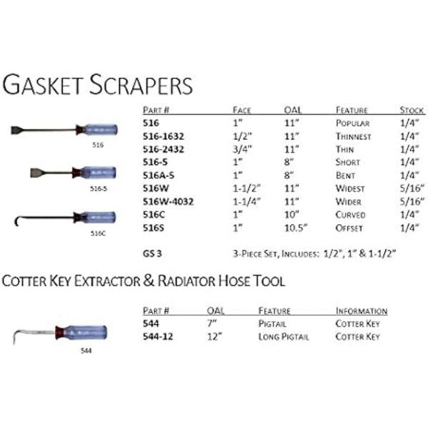 Wilde Tool 544.ZHT Extractor de llave de chaveta de 7_3