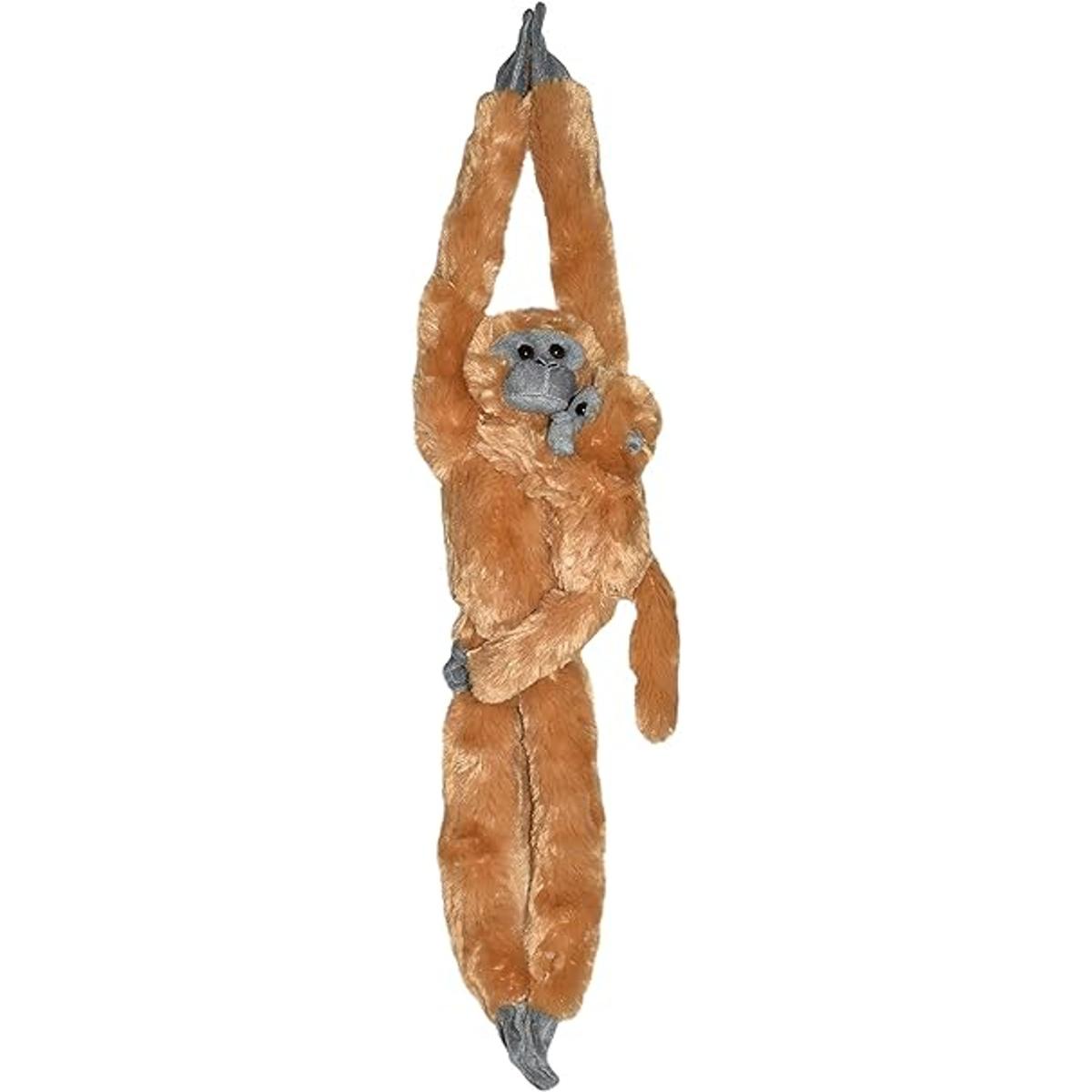 Wild Republic Common Langur con peluche para bebé mono de