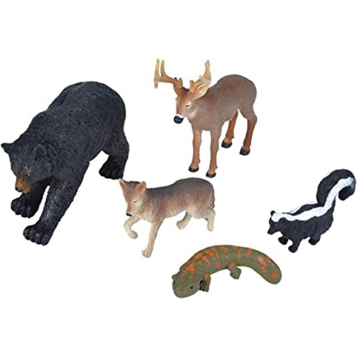 Wild Republic Skunk oso negro ciervo coyote