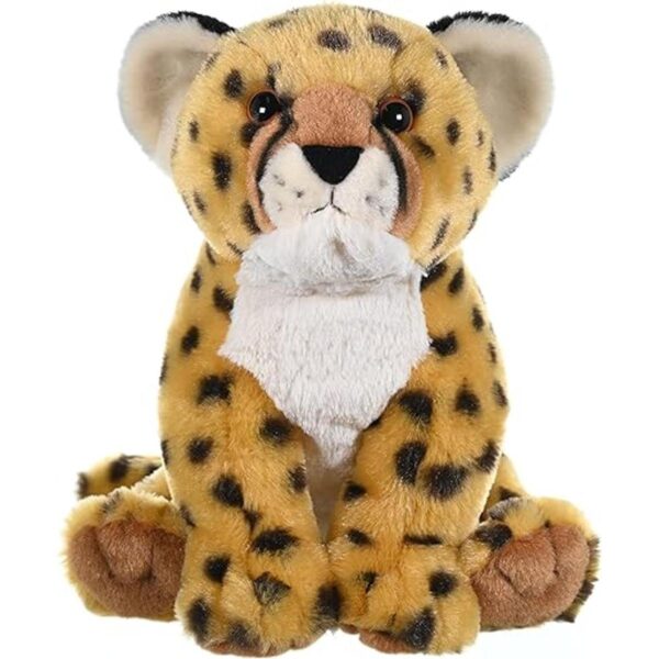 Wild Republic Peluche de cachorro de guepardo animal de_1