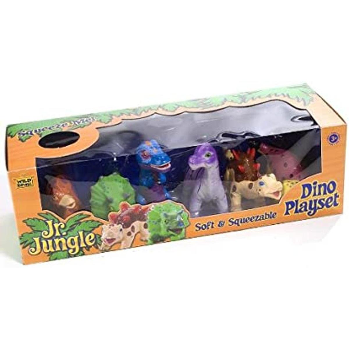 WILD REPUBLIC TRex Triceratops Stegosaurus Diplodocus