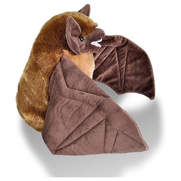 Wild Republic Peluche de murciélago marrón peluche de_5