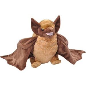 Wild Republic Peluche de murciélago marrón peluche de_1