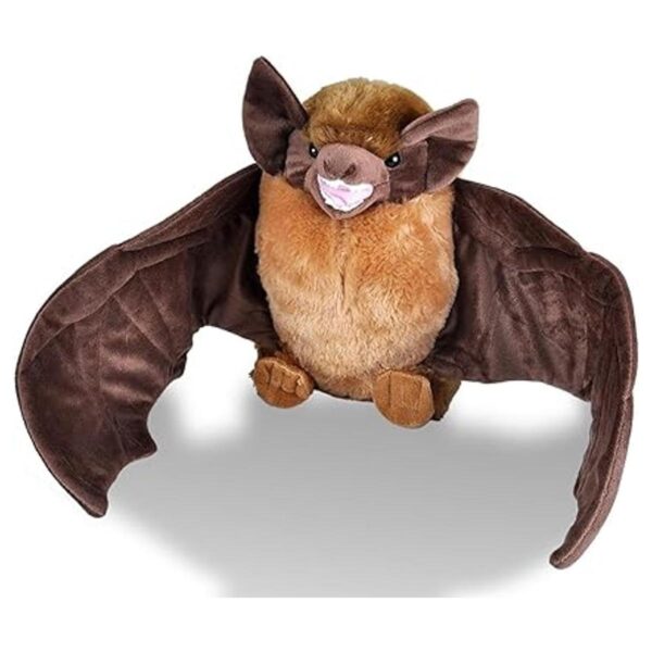 Wild Republic Peluche de murciélago marrón peluche de_2