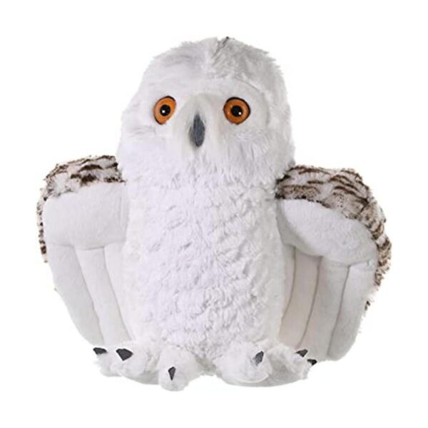 Wild Republic Peluche de búho nevado 12 pulgadas_1