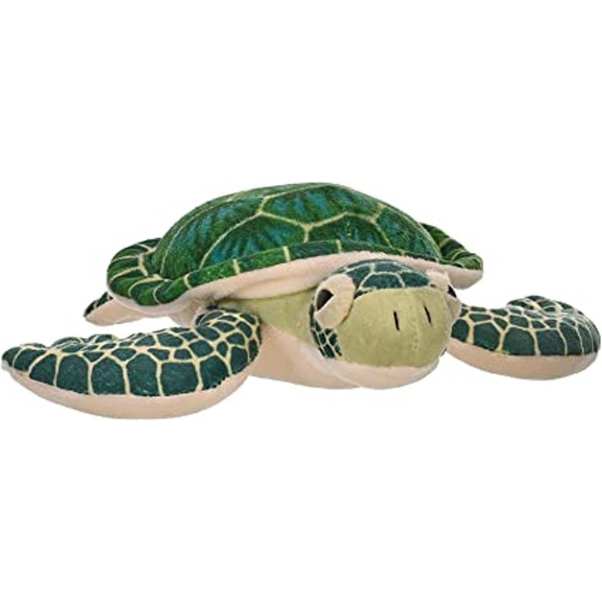 Wild Republic Peluche de tortuga marina animal de