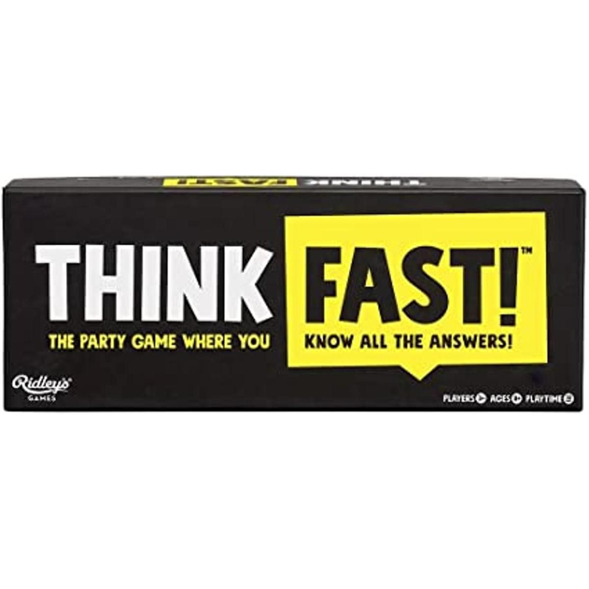 Ridleys Juego de fiesta grupal Think Fast Juego de
