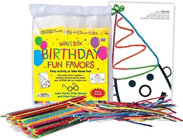 Wikki Stix Regalos divertidos de cumpleaños paquete de 20_1