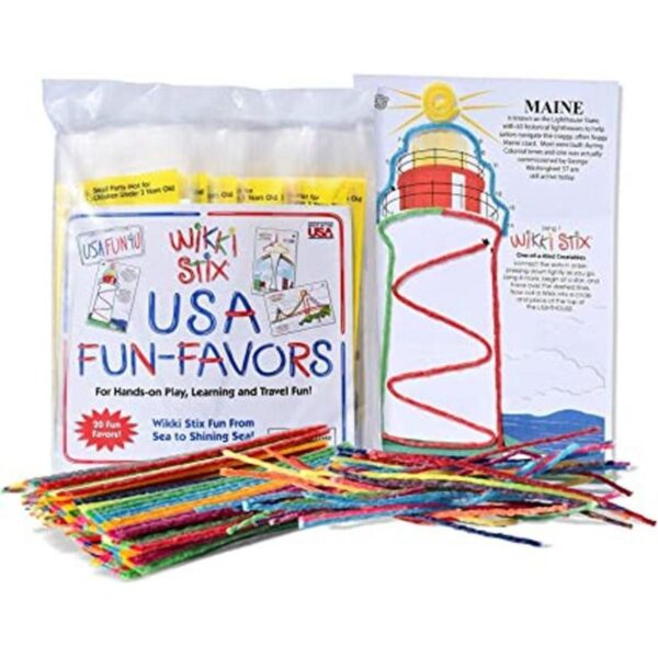 Wikki Stix USA Fun Paks esenciales para viajes por_1