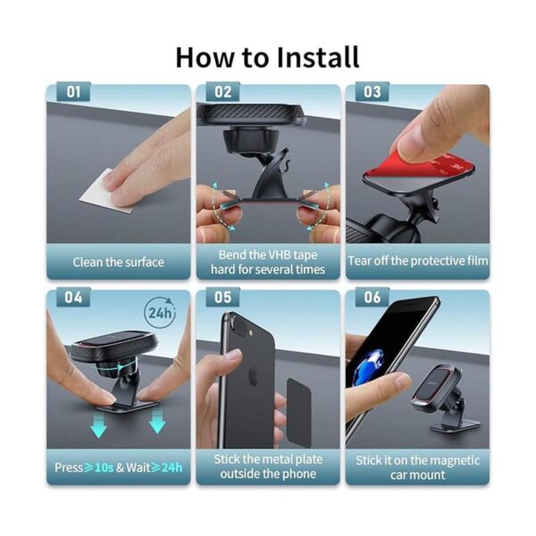 Soporte magnético para coche para teléfono móvil APPS2_3