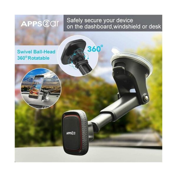 APPS2Car Soporte magnético para teléfono de automóvil_3
