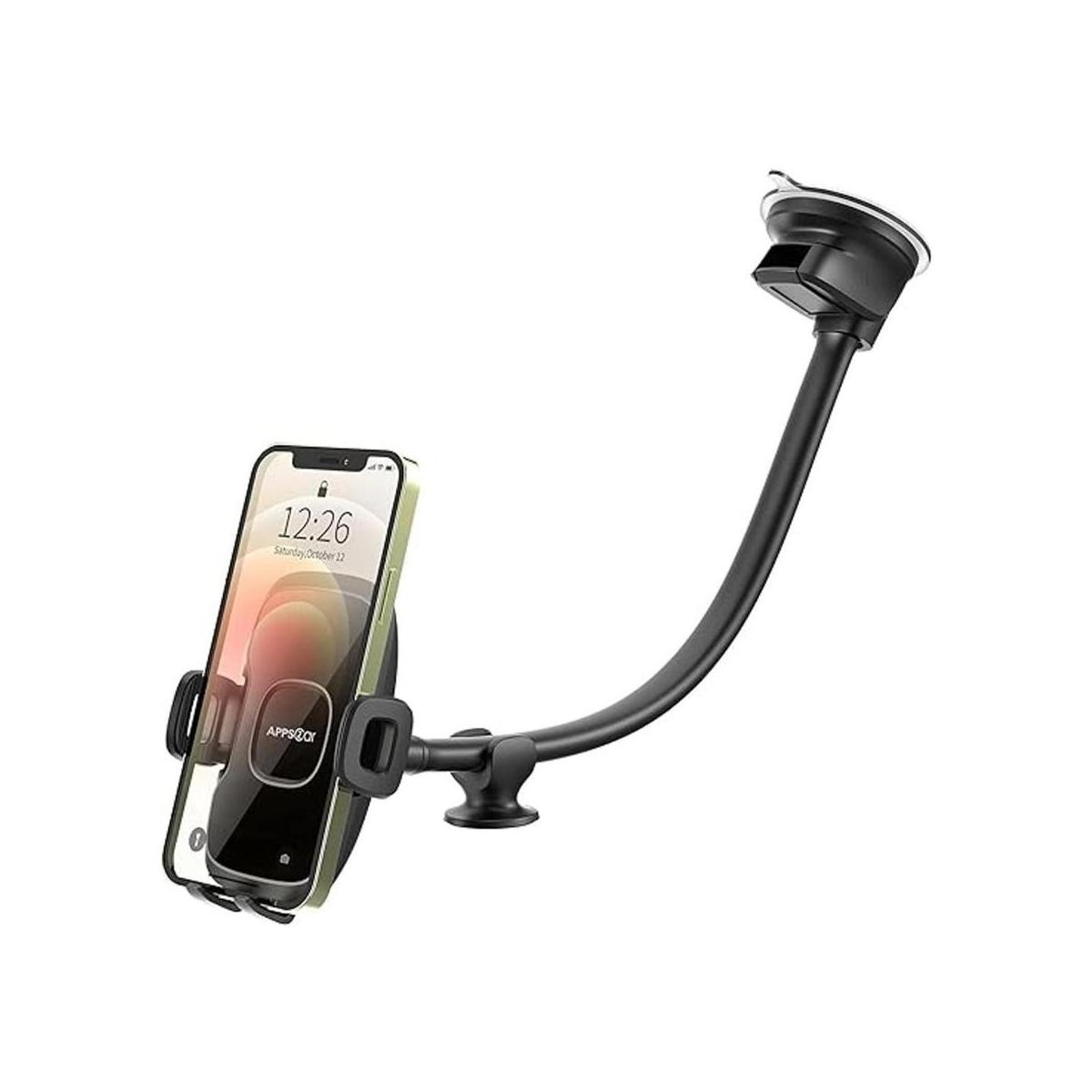 Soporte para teléfono de automóvil de cuello de cisne de