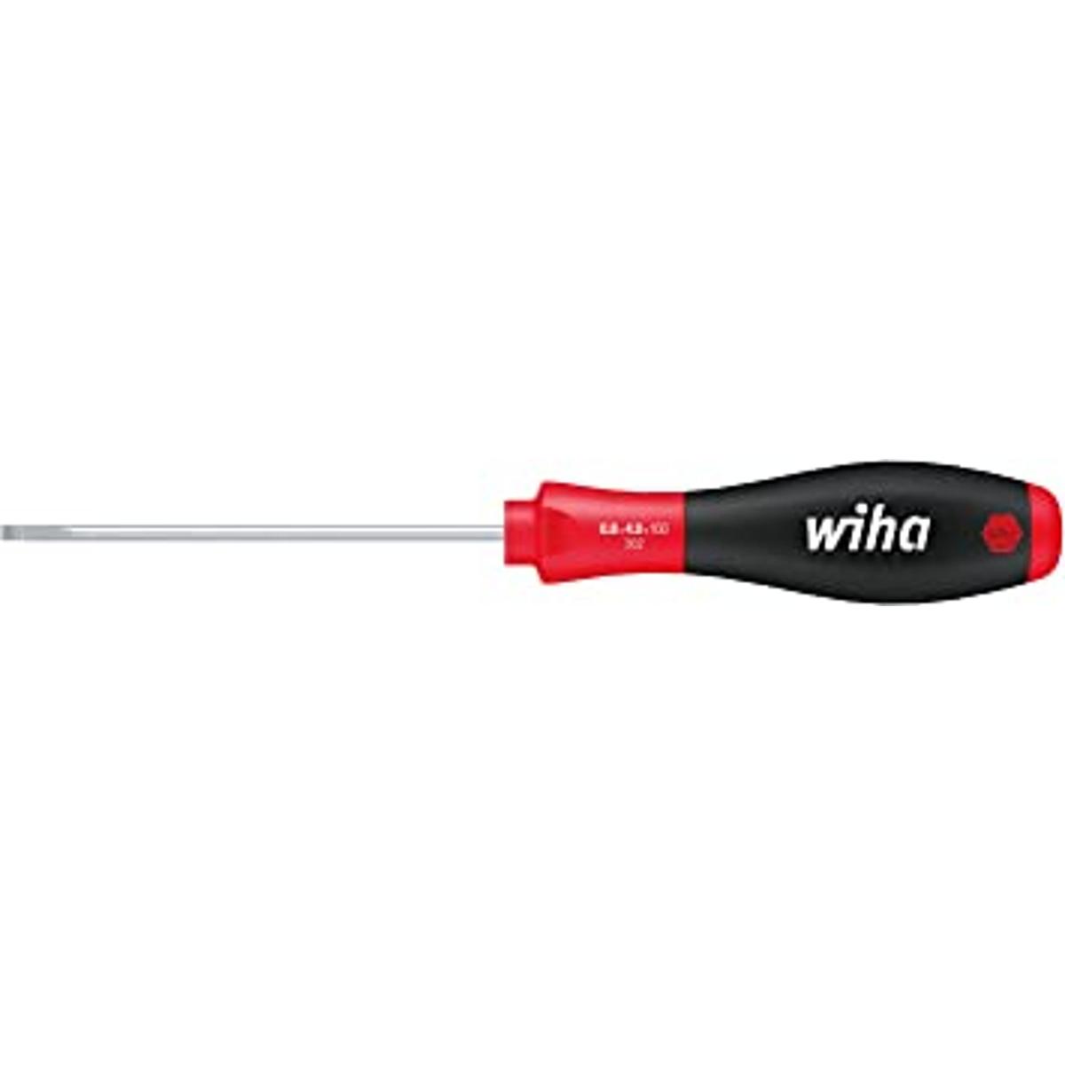 Wiha 30205 Destornillador plano con mango SoftFinish