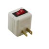 Wideskall Adaptador de enchufe de pared con interruptor_2
