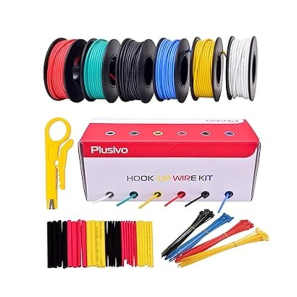 Plusivo Cable de conexión de cobre estañado 6 colores_3