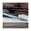 Wicks Forge Cuchillo de hierro fundido con abridor de_3