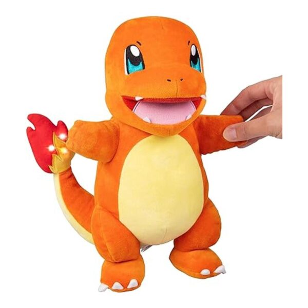Pokémon Flame Action Charmander Peluche interactivo de 10_4