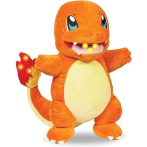 Pokémon Flame Action Charmander Peluche interactivo de 10_1