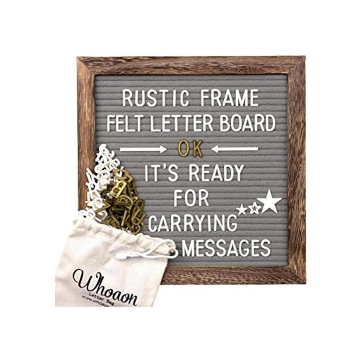 Tablero con letras Whoaon