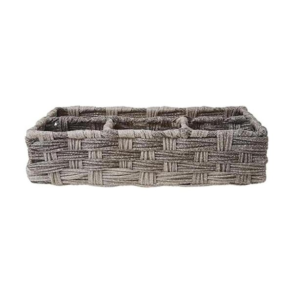 Whitmor Bandeja dividida Rattique de 4 secciones color_2