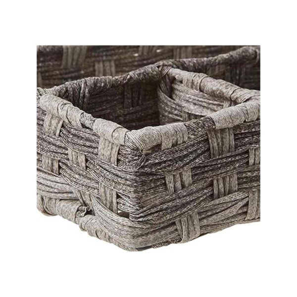 Whitmor Bandeja dividida Rattique de 4 secciones color_5