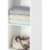 Whitmor Organizador de 3 cubos color blanco