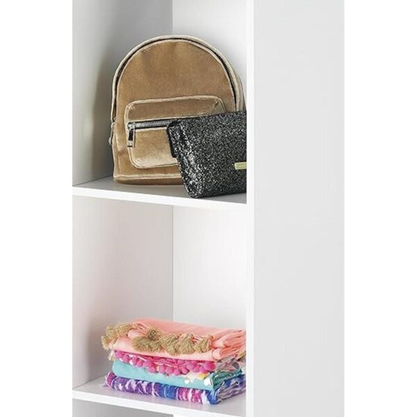 Whitmor Organizador de 3 cubos color blanco