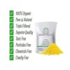 White Naturals Pellets de cera de abeja amarilla de 8_4