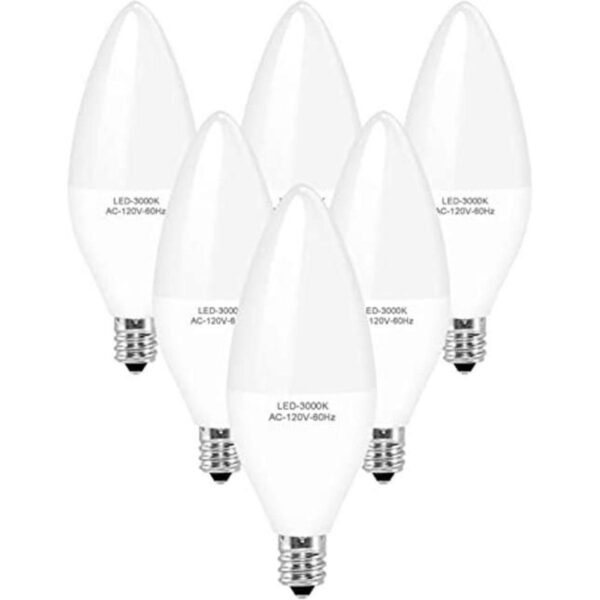 Bombilla LED E12 equivalente a 40 W 4 W intensidad_1
