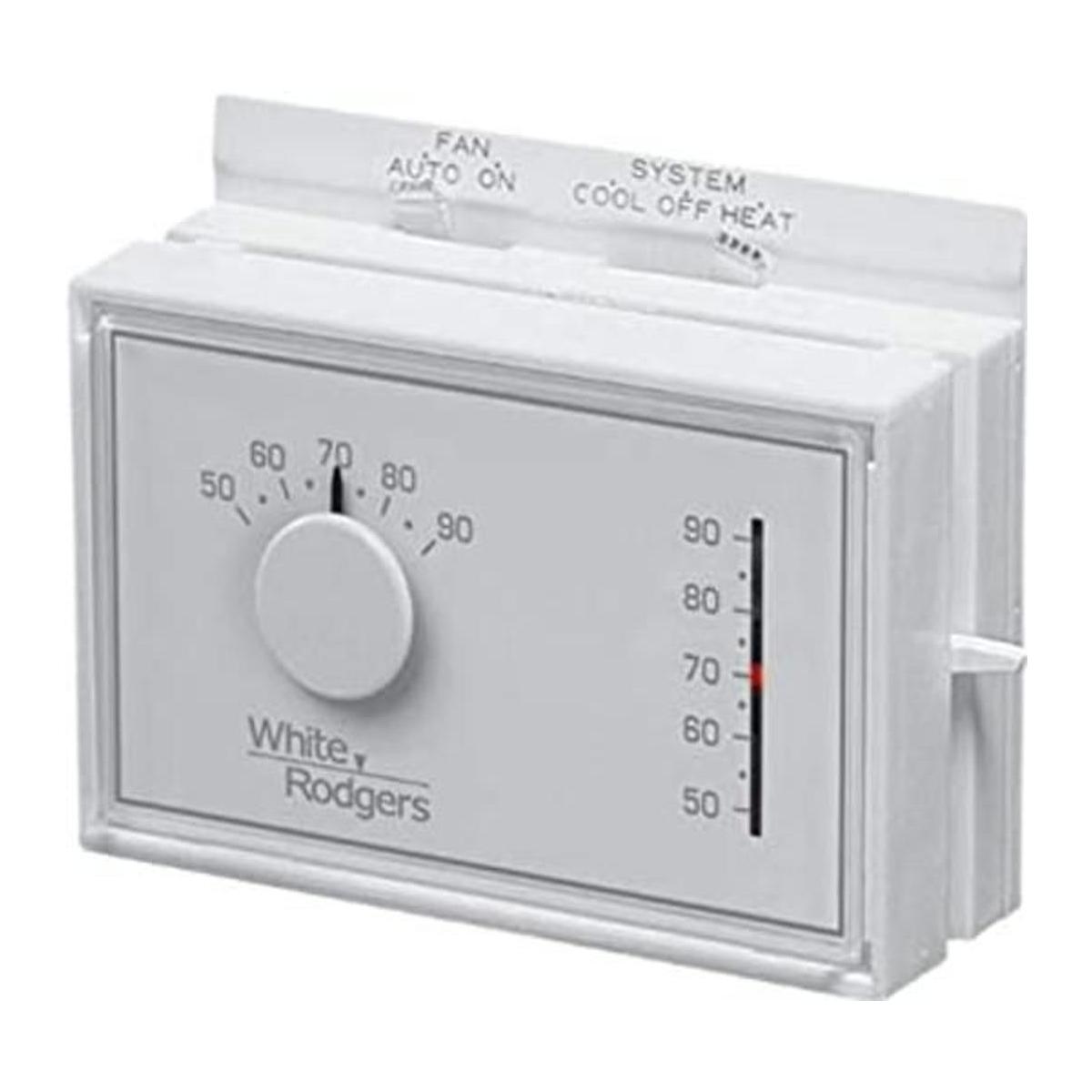 WhiteRodgers Emerson 1F56N444 Termostato mecánico de