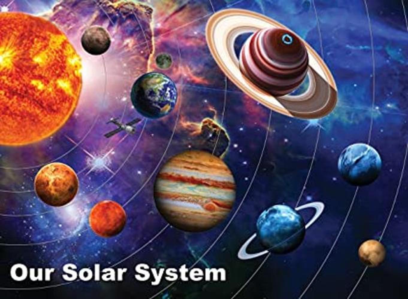 White Mountain Puzzles Solar System Rompecabezas de 300