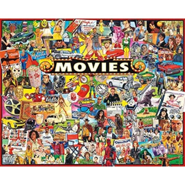 White Mountain Puzzles The Movies Rompecabezas de 1000_1
