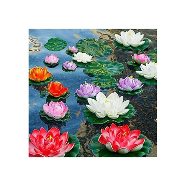 14 almohadillas de lirio de 11 y 6 pulgadas para_1