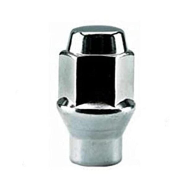 White Knight 7802 4 Chrome et Bulge Lug Nut 4 piezas_1