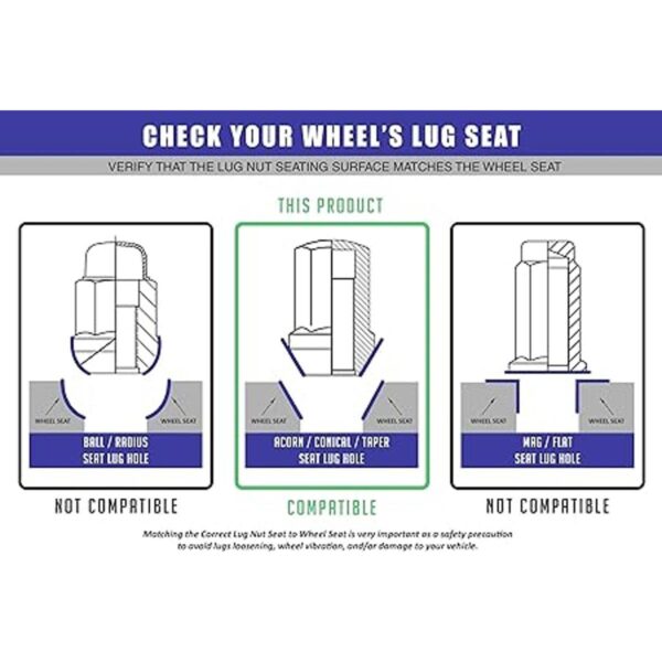 Wheel Accessories Parts 916 Tuercas de tuerca OEM_4