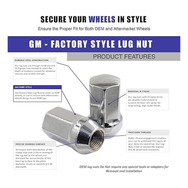 Wheel Accessories Parts 916 Tuercas de tuerca OEM_3