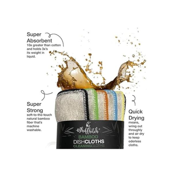 Whiff Botanicals Whiffkitch El paño de cocina de bambú_4