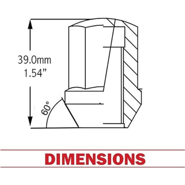 Wheel Accessories Parts 916 Tuercas de tuerca OEM_2