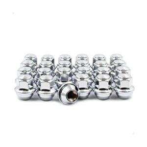 Wheel Accessories Parts Juego de 24 tuercas cromadas_1