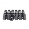 Wheel Accessories Parts Juego de 24 tuercas negras de 12 x_1
