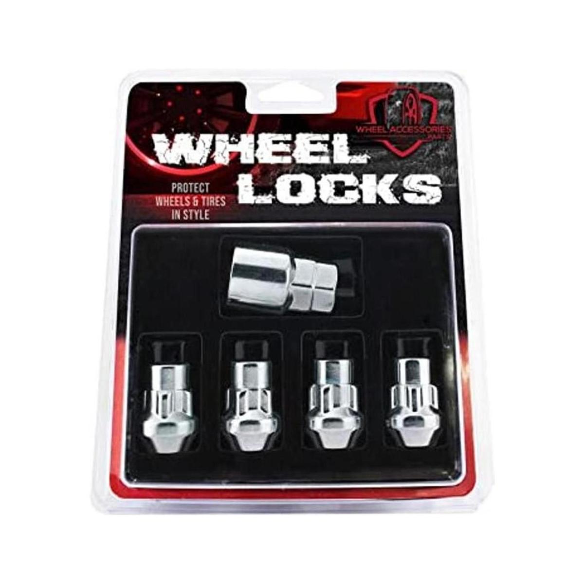 Wheel Accessories Parts Juego de 4 tuercas de bloqueo de