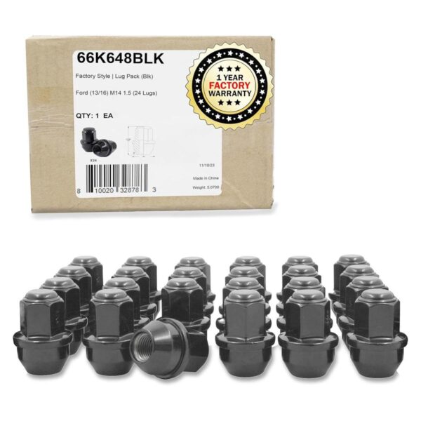 Wheel Accessories Parts Juego de 24 tuercas de tuerca OEM_1