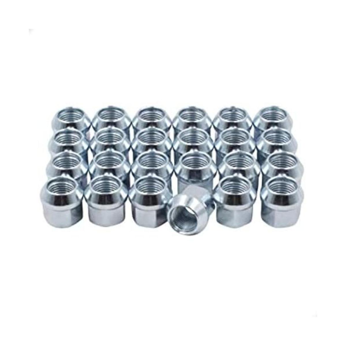 Wheel Accessories Parts Juego de 24 tuercas de extremo