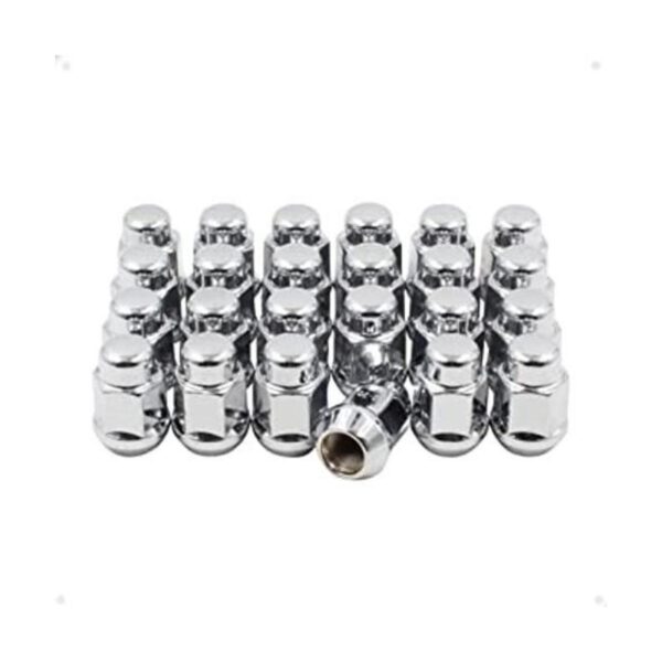 Wheel Accessories Parts Juego de 24 tuercas cromadas 12_1