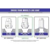 Wheel Accessories Parts Tuercas de bloqueo de rueda XL de_3