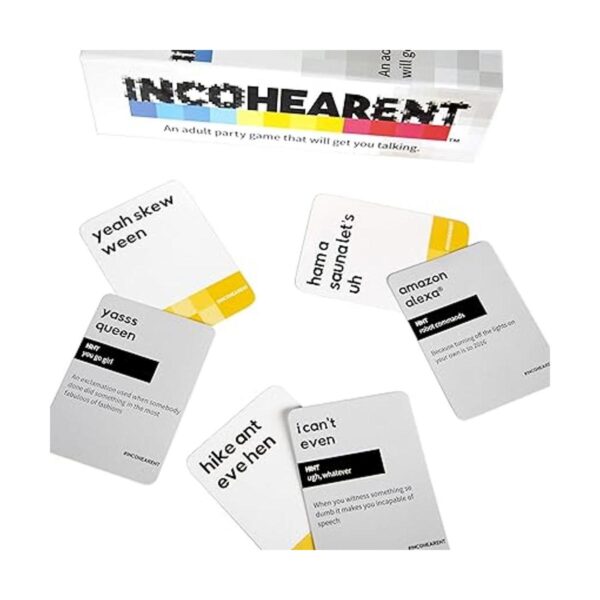 Incohearent El juego de fiesta donde compite para_2