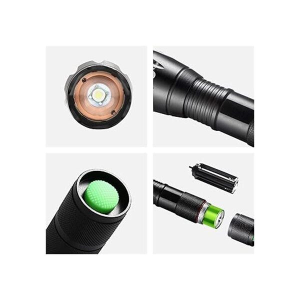 Linternas LED paquete de 2 linternas tácticas de alto