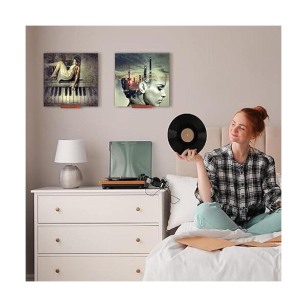 10 estantes de vinilo para montaje en pared estantes de
